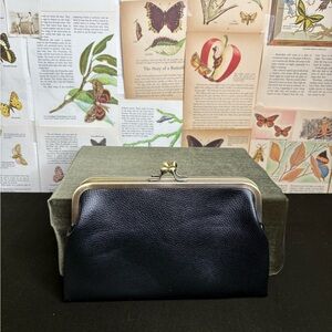 Large coin purse clutch